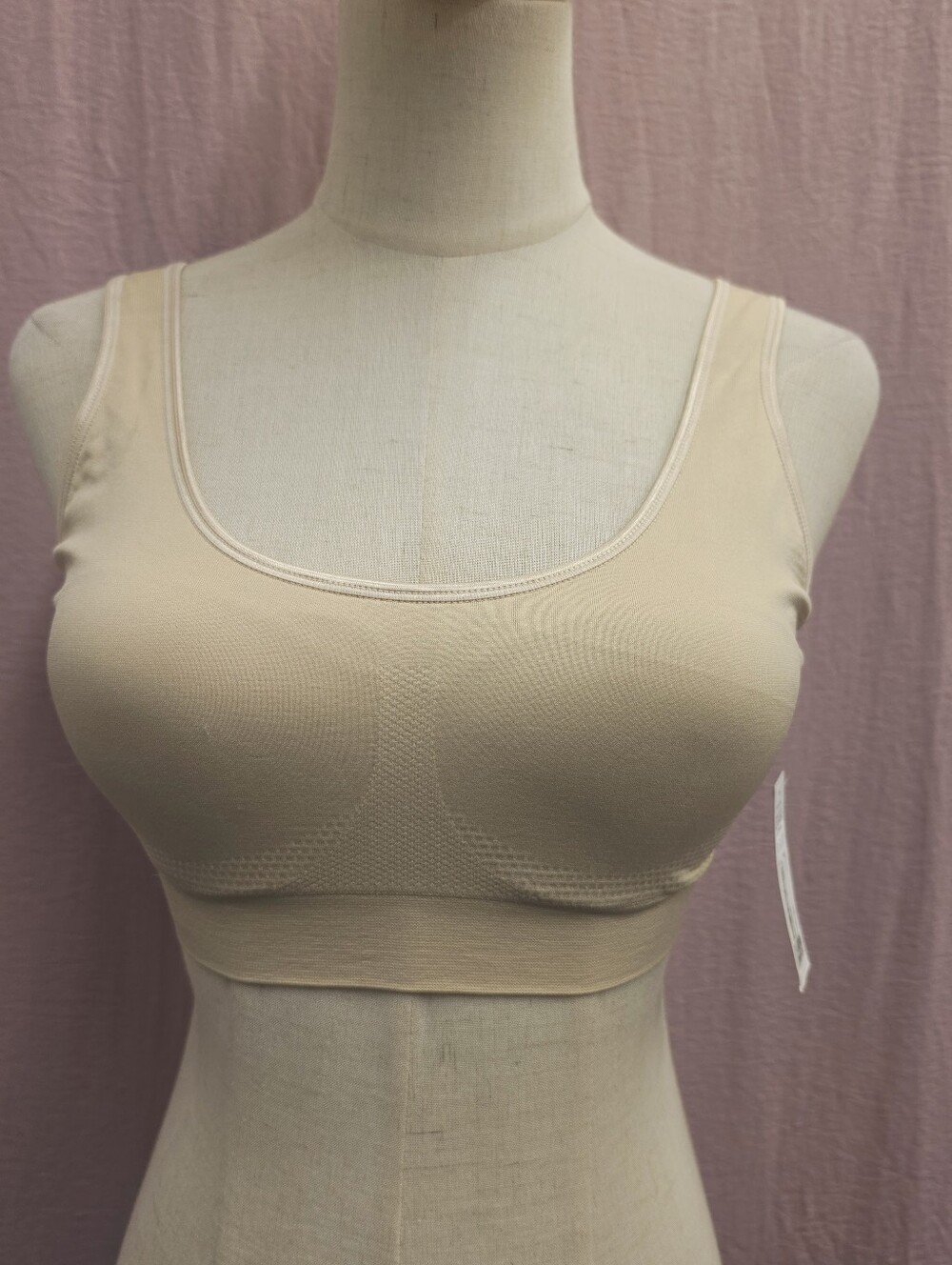 Underscore Seamless Scoop Shaping Bra- Nude, SMALL NEW!